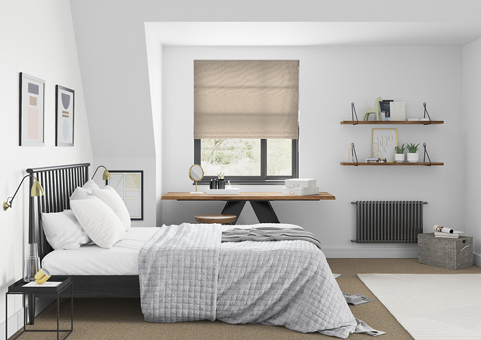 Devonshire, Stone - Twist&Fit Roman Blind - Image 5